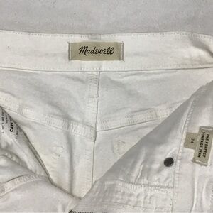 Madewell The Perfect Vintage Jean Women’s Size 24 White High Rise Straight